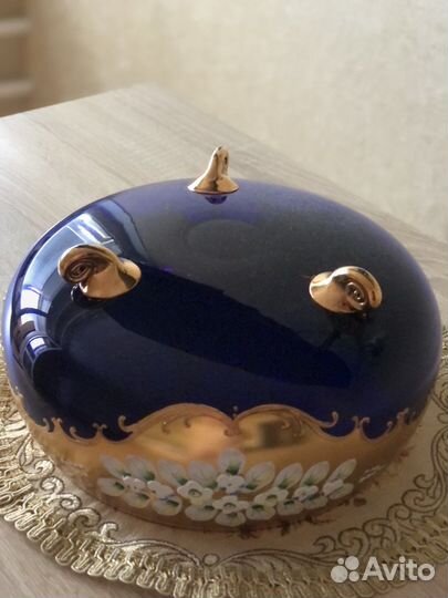 Ваза кобальт