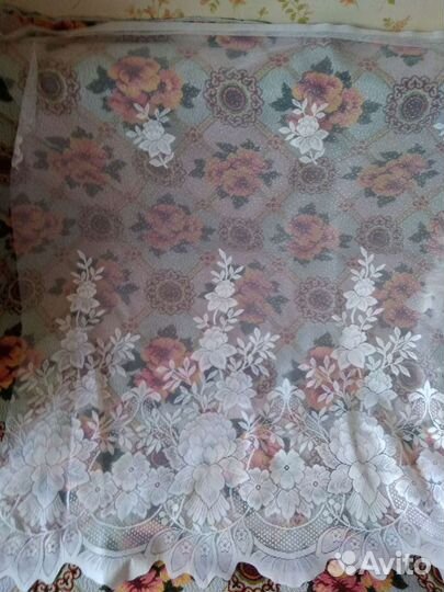 Шторы, тюль новая