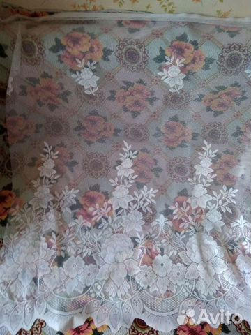 Шторы, тюль новая