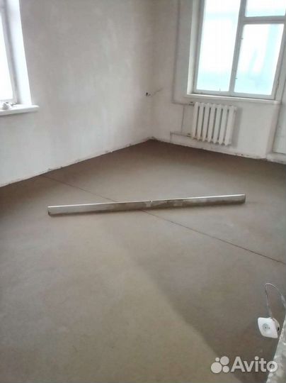 Механизированная стяжка пола за один день