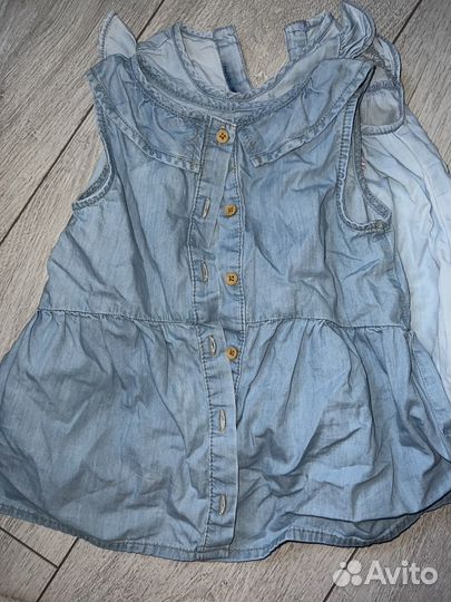 Вещи пакетом next 9-18мес