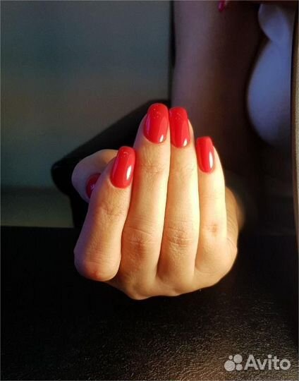 Маникюр с покрытием гель лак
