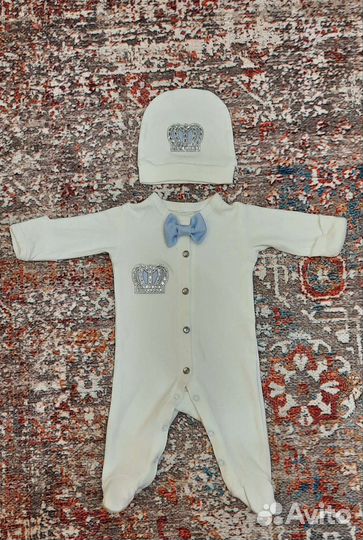 Конверт на выписку для мальчика летний