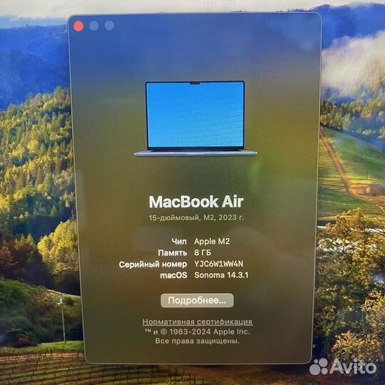 Ноутбук Apple A2941 Apple