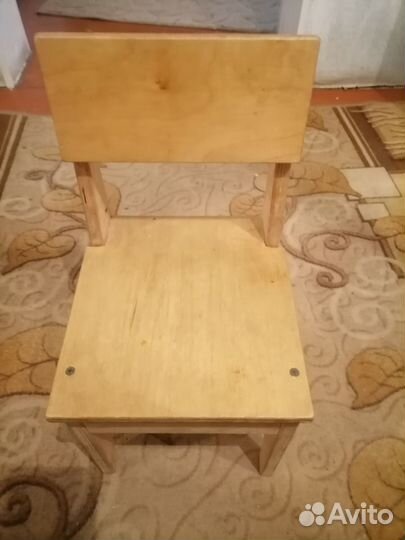 Стульчик детский дерево