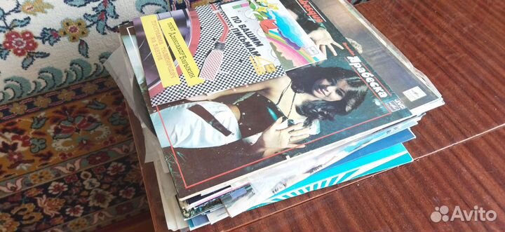Виниловые пластинки СССР