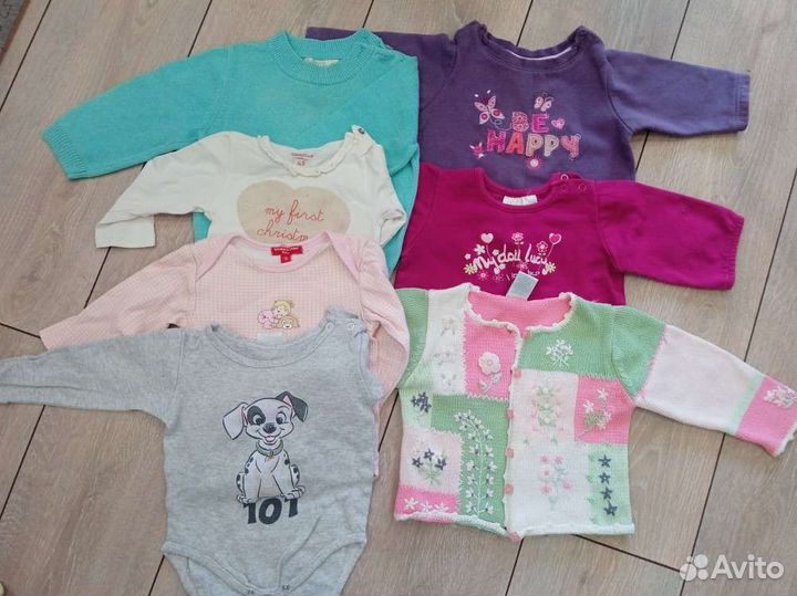 Пакет вещей для девочки