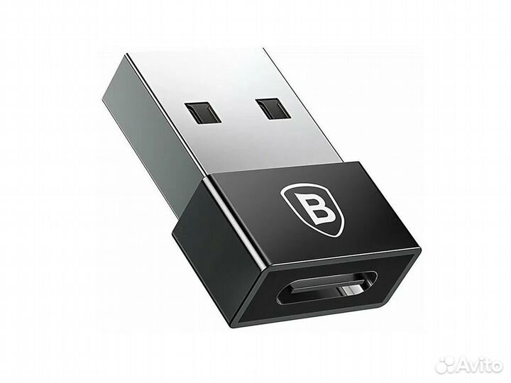 Переходник Baseus Exquisite Type-C Male to USB Fem