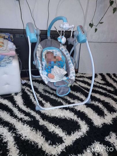 Детские электронные качели