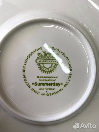Тарелки Villeroy&Boch Summerday