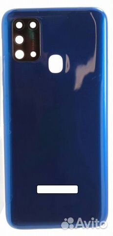 Задняя крышка для Samsung M315F (M31) Синяя (со ст