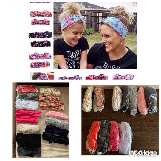 Набор повязок мама и дочь