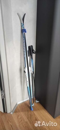 Лыжи беговые nordway140 + палки