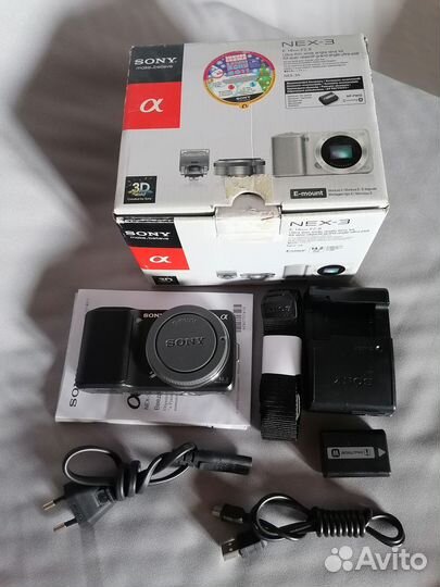 Sony nex3 пробег 8951