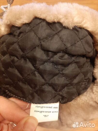 Берет женский меховой