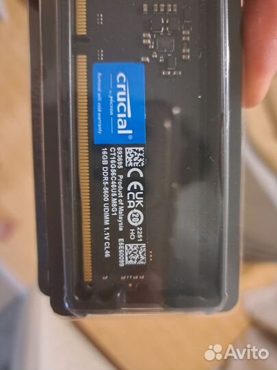 DDR5 Cruсial 5600мнz 32 Gb