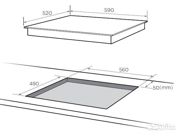 Варочная панель Midea MIH64516F