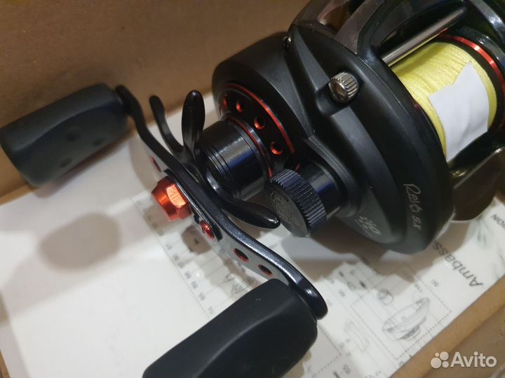 Комплект спининг, катушка Abu garcia