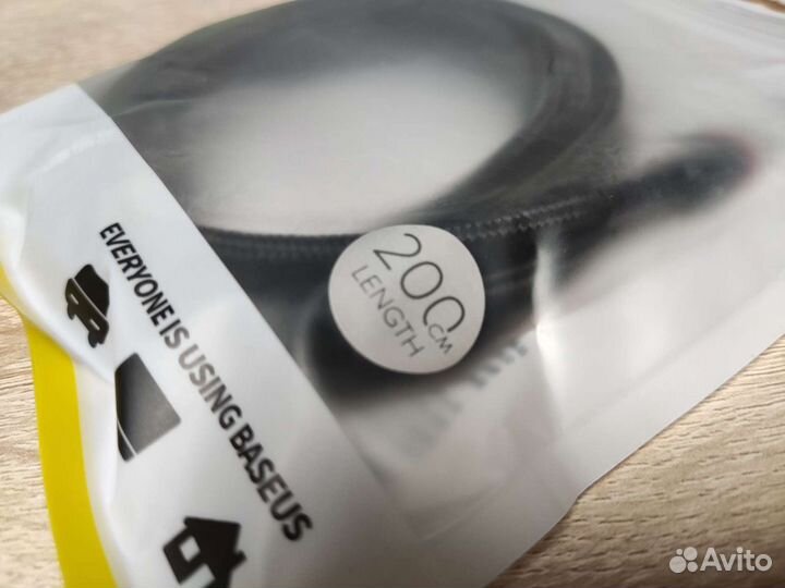 Кабель baseus TypeC-to-TypeC 100w Type-C