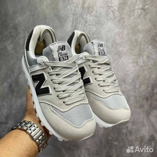 Кроссовки New Balance 574 White (36-41)