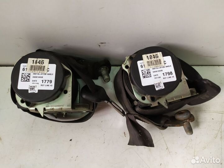 Ремень безопасности Aveo (T300) 2011-2015 (задний)