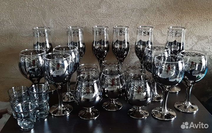 Набор бокалов новый