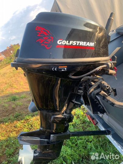 Лодка 385 нднд + golfstream f9.9 (20) abms enduro