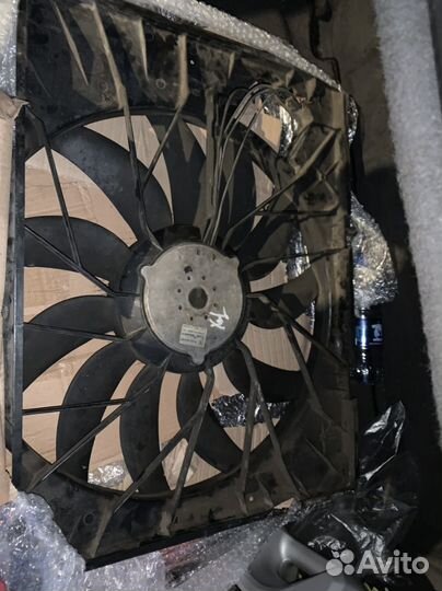 Вентилятор охлаждения w220