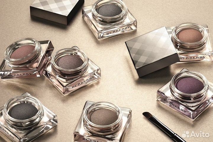 Кремовые тени Burberry Charchoal