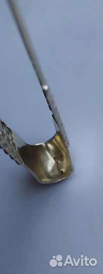 Щипцы для сахара серебро