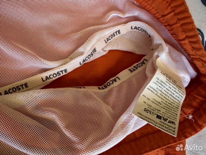Шорты плавки Lacoste оригинал