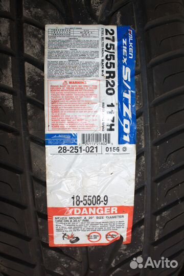 Falken Ziex S/TZ01 275/55 R20 117H