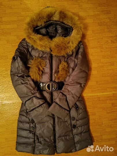 Куртка зимняя удлиненная женская