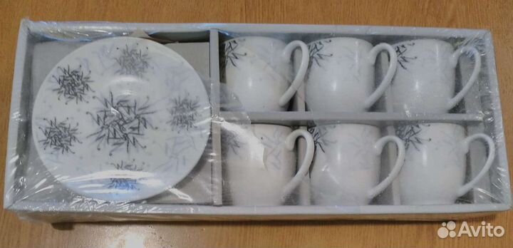 Сервиз кофейный керамика новый