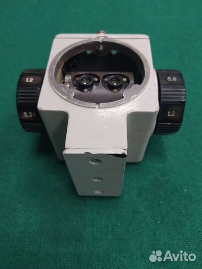 Микроскоп мбс-9, блок с барабаном