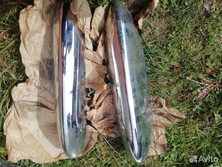 Задний бампер газ 24