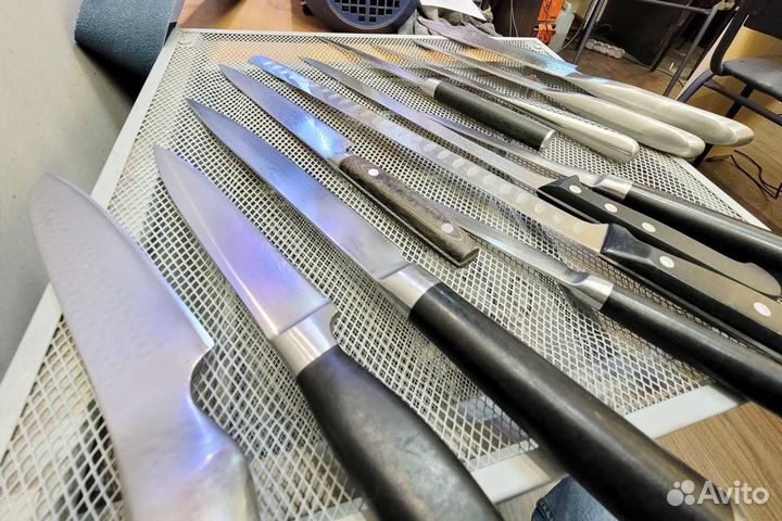 Ручная заточка ножей для кухни, охоты и рыбалки