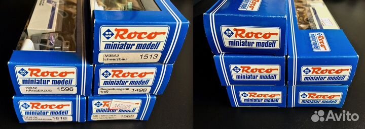 Модели гражданской техники Roco Miniatur mode 1:87