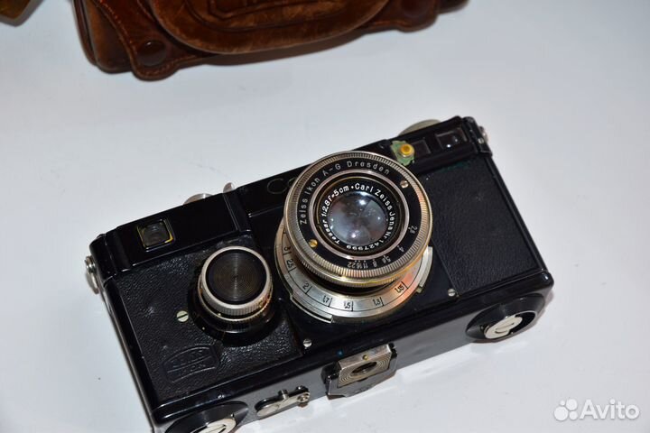 Contax I черный 1932 г. немецкий фотоаппарат
