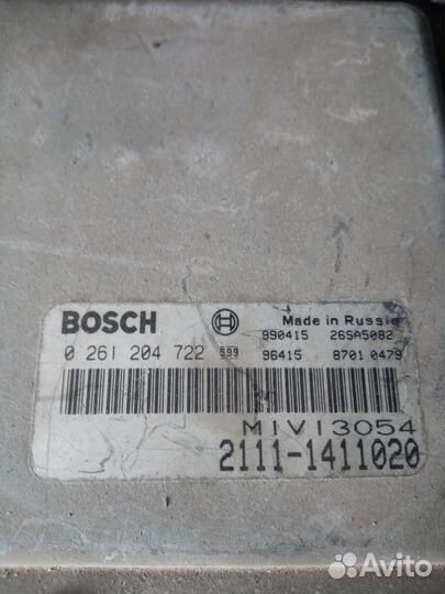 Эбу ваз 2110 2111 2112