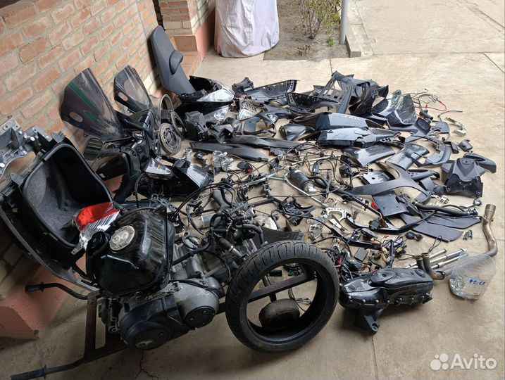 Yamaha t max 500 lll Разбор Запчасти