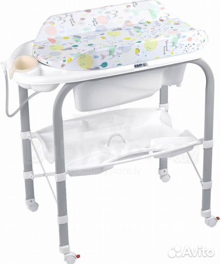 Пеленальный столик с ванночкой