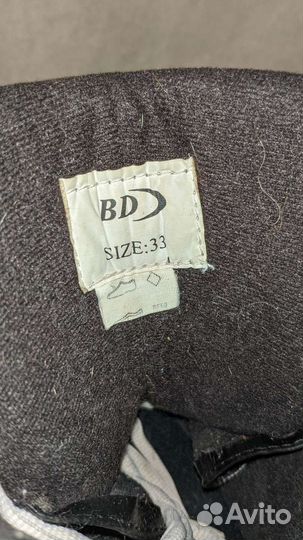 Сноубордические ботинки детские размер 33