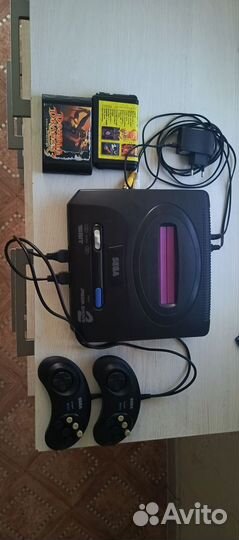 Игровая приставка sega mega drive 2