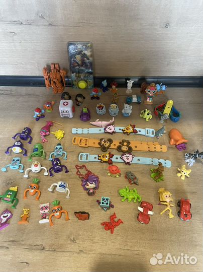 Игрушки киндер sweet box лента шоки - токи