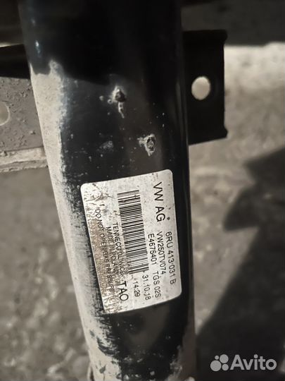 Стойки перед volkswagen polo