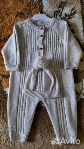 Комплект(комбез и шапка)