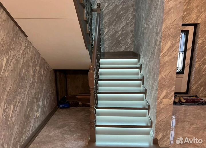 Подсветка лестницы с датчиками движения