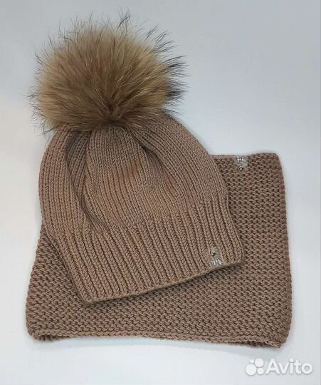 Шапка и снуд новые