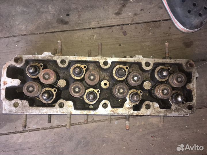 Головка блока цилиндра Opel Vectra A с дефектом